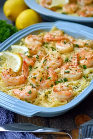 Shrimp Scampi Casserole