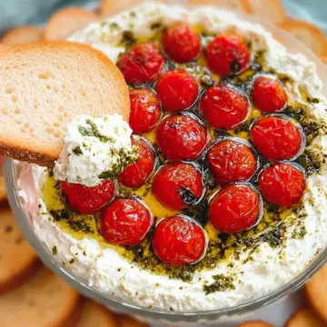 Easy 10 Minute Caprese Dip With Cream Cheese