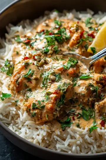 Creamy Herb Chicken & Basmati Rice