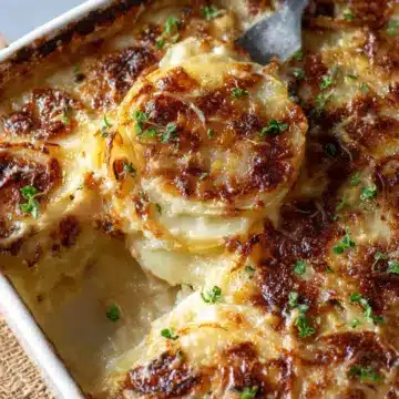French Onion Potato Bake
