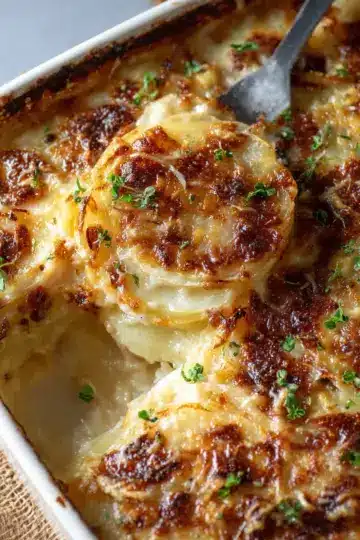 French Onion Potato Bake