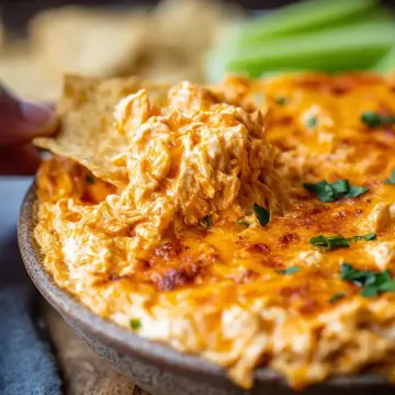 Crock Pot Buffalo Chicken Dip
