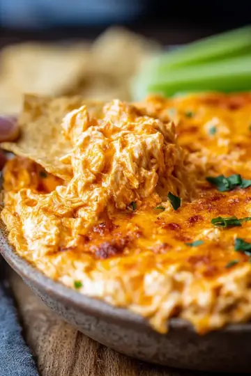 Crock Pot Buffalo Chicken Dip