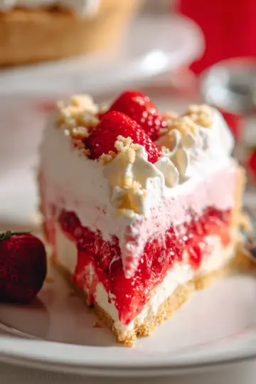 Strawberry Shortcake Pie