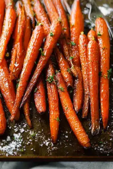 Balsamic Roasted Carrots
