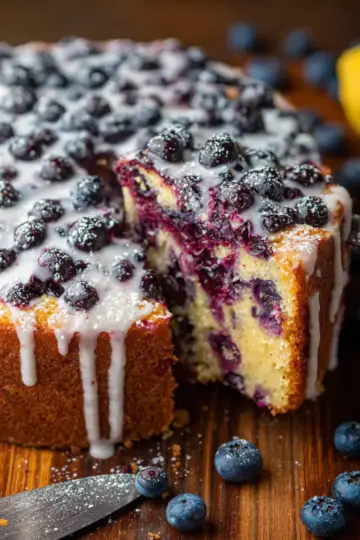 Lemon Blueberry Cake Recipe