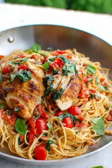 Bruschetta Chicken Pasta