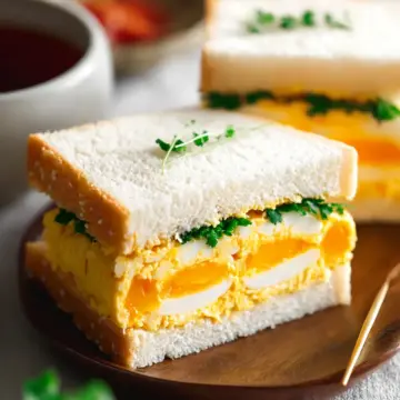 Japanese Egg Sandwich (Tamago Sando) たまごサンド