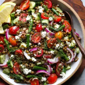 Mediterranean Lentil Salad