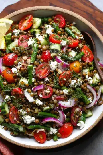 Mediterranean Lentil Salad