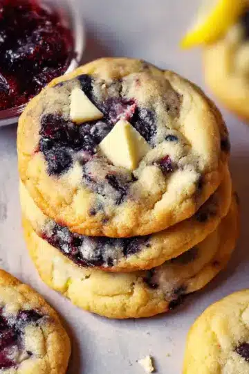 Lemon Blueberry Cookies