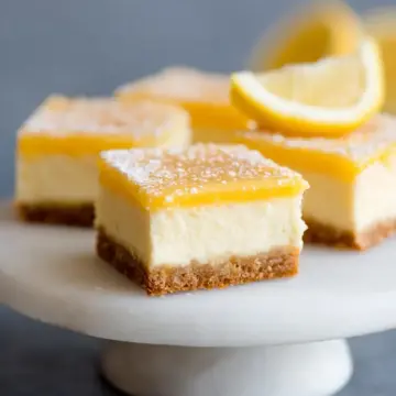 Lemon Cheesecake Bars
