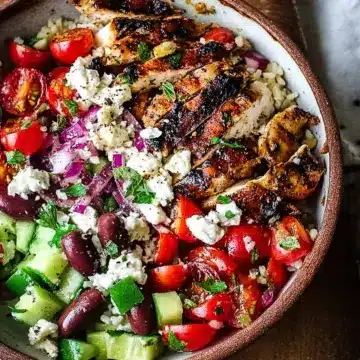 Greek Chicken Bowls