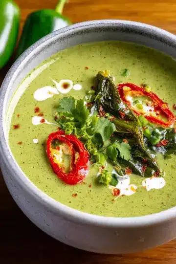 Roasted Poblano Soup