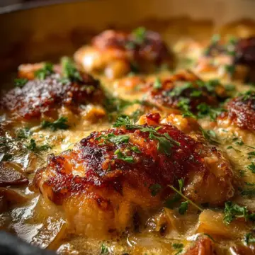 French Chicken Casserole à la Normande: A Comforting Classic with Creamy Cider Sauce