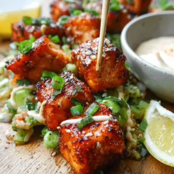 Bang Bang Salmon Bites