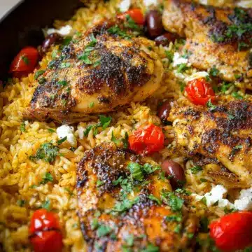 Mediterranean Chicken and Rice