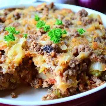 Low-Carb Cabbage Roll Casserole