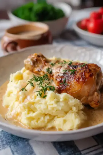 Chicken and Mashed Potatoes