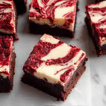 Red Velvet Cheesecake Brownies