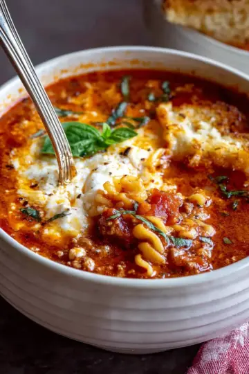 Lasagna Soup