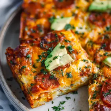 Chorizo & Potato Egg Casserole