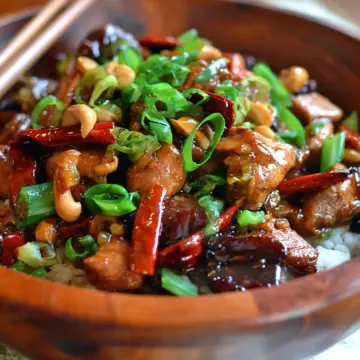 Crock Pot Kung Pao Chicken