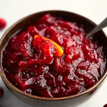 Apple-Orange Cranberry Sauce Recipe
