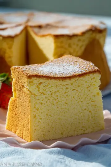 Japanese cotton sponge cake