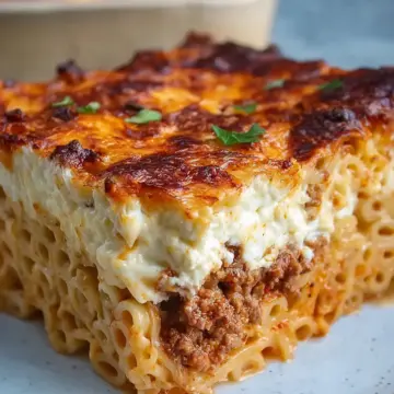 Pastitsio (gratin de pâtes grec)