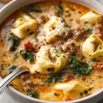 Sausage Tortellini Soup
