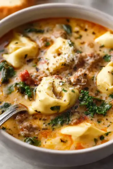 Sausage Tortellini Soup