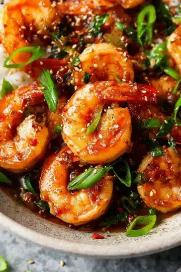 Honey Garlic Shrimp