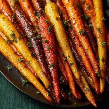 Maple-Dijon Roasted Carrots