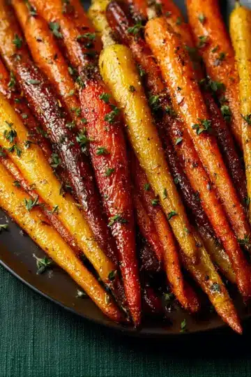 Maple-Dijon Roasted Carrots