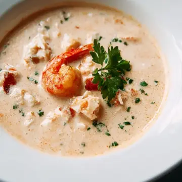 Creamy Shrimp and Crab Bisque