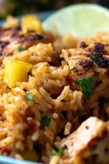 Caribbean Chicken & Rice