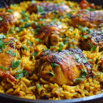 Moroccan Chicken & Rice